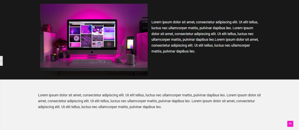 Example of variation in background